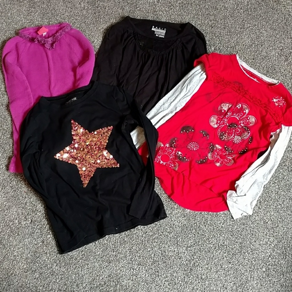 Lot of 4 Long Sleeve shirts